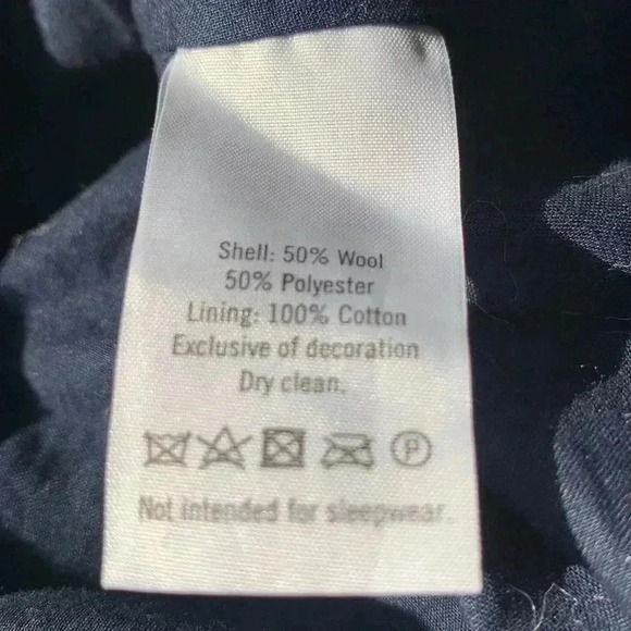 Janie and Jack plaid, fully lined, 50% cotton/50%  wool, cap sleeves dres… - Picture 5 of 5